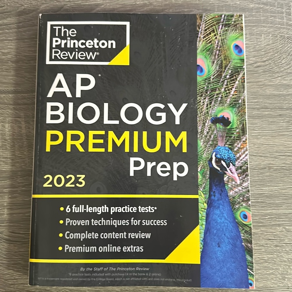 Brand New AP Biology Premium Prep Book 2023 by The Princeton Review